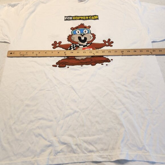 Nascar Chase Authentics Fox Gopher Cam T-shirt Vintage Y2K Mens‎ Size XL EUC - Picture 9 of 9